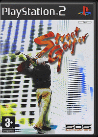 Street Golfer PAL Playstation 2  box art